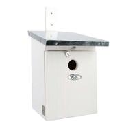 Esschert Design - Nichoir mésange charbonnière - Blanc - Bois,Métal - NK40W