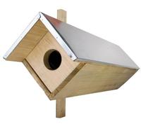 Esschert NK44 Design Niche en Bois pour Hibou Marron 52 x 81 x 31 cm