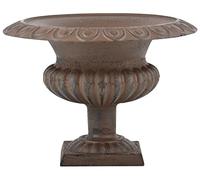 Esschert Pot de Fleurs pour Urnes françaises en Fonte - Marron - 27,8 x 26,7 x 25,3 cm
