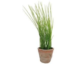 Esschert's Design AH005 Petit Pot Artificiel en Terre Cuite vieillie - Ciboulette