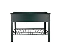 Carré Potager En Métal Vert 100 X 40 X 80 Cm Vert