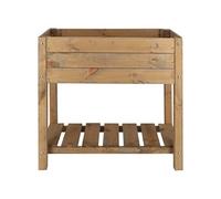 Esschert's Garden - Carré potager en pin teinté sur pieds Largeur 40 cm