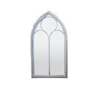 Miroir de décoration Esschert Design - Grand miroir fenêtre en métal Eglise