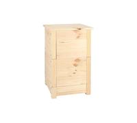 Lombricomposteur en bois naturel