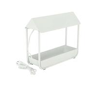 Esschert's Garden - Serre avec lampe de croissance design blanc