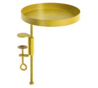 Esschert's Garden Support à Plantes Rond à Fixer Hauteur réglable doré 24.6 x 18 cm