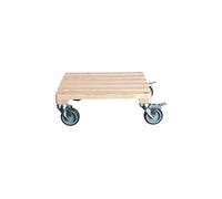 Esschert's Garden - Support à roulettes pot de fleurs spécial charge lourde Carré