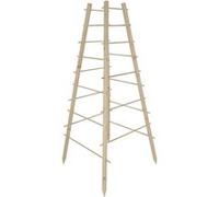 Esschert's Garden - Support en bois de pin pour plantes 4 piquets Pyramide G