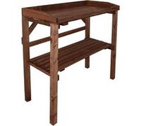 Esschert's Garden - Table à rempoter en pin Nature Teinté marron Marron G