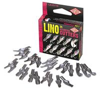 Essdee Lino Cutter Set - Assortiment de Cutter Set 2, Métal, Noir, 2 x 7, 5 x 9 cm