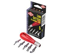 Essdee Lino Cutter Set, Métal, Noir, 6, 7 x 2, 5 x 12, 7 cm