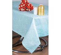 Esse Home - Ligne Confestyl - Nappe de Table - Carrée cm 170x170 pour 8 Personnes - Jacquard Pur Coton - Made in Italy - Produit Artisanal - Iris 598 (170x170, Nappe Vert)