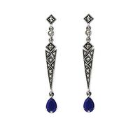 Esse Marcasite Femme Argent Boucles d'oreilles pendantes - 214E8100-06