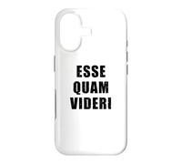 Esse Quam Videri - Latin pour être, plutôt Que de paraître Coque pour iPhone 17