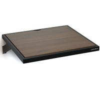 NorStone Esse WS Noir et Noyer - Étagère Mural pour Platine Vinyle