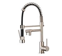 Essebagno Big Pro mitigeur évier à douchette mobile façon inox