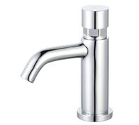 Essebagno Cilindro push robinet lave-mains chrome eau froide