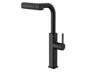 Essebagno Esseswitch mitigeur évier à douchette extractible noir mat