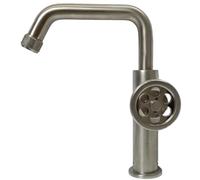 Essebagno Indus mitigeur lavabo bas façon inox