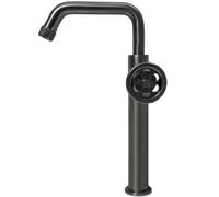 Essebagno Indus mitigeur lavabo haut gris gun métal