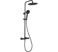 Essebagno Kissy colonne de douche thermostatique noire