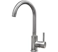 Essebagno Kiwo mitigeur évier façon inox