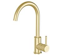 Essebagno Kiwo mitigeur évier or brossé