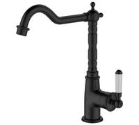 Essebagno Leeds mitigeur évier rétro noir