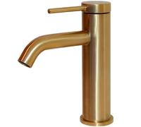 Essebagno Lollipop mitigeur lavabo bas cuivre brossé