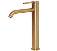 Essebagno Lollipop mitigeur lavabo haut cuivre brossé