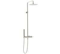 Luisa colonne de douche mécanique façon inox Essebagno