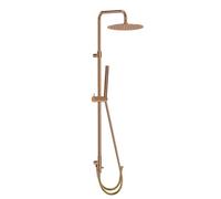 Luisa II colonne de douche sans mitigeur cuivre brossé Essebagno