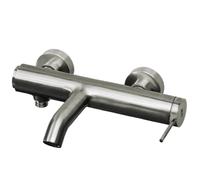 Essebagno Luisa mitigeur bain-douche mécanique façon inox brossé