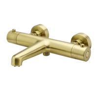 Essebagno Luisa mitigeur bain-douche thermostatique or brossé