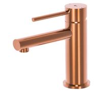 Essebagno Luisa mitigeur lavabo bas cuivre brossé