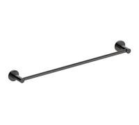Essebagno Luisa Porte Serviettes 1 Barre Gris Gun métal