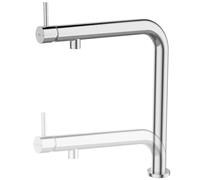 Essebagno Magic mitigeur évier chromé escamotable "spécial fenêtre" monotrou