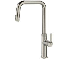Essebagno Molette mitigeur évier à douchette extractible façon inox