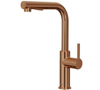 Essebagno Pure II mitigeur évier à douchette extractible cuivre brossé