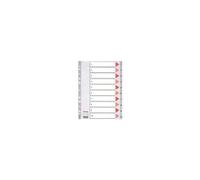Esselte 100105 Intercalaire De Classement Onglet Avec Index Numérique Polyvinyl Chloride (Pvc)