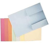 ESSELTE 1033302 - Subcarpetas de 3 solapas 275 grs DIN A4 color azul