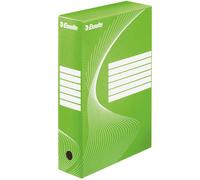 Esselte 128414 Boîte d'archives - DIN A4, largeur dos 8 cm, vert