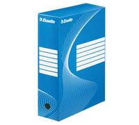 Esselte 128421 Boîte d'archives - DIN A4, largeur dos 10 cm, bleu