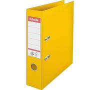 Esselte 162520 Lot de 5 Classeurs à levier A4 75 mm Jaune