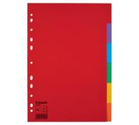 Esselte Intercalaires en carton ECO 6 onglets A4 Multicolore G