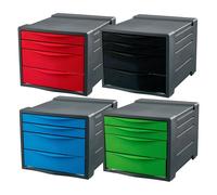 Esselte 2 Grands Et Petits Tiroirs Europost Buc Assorti