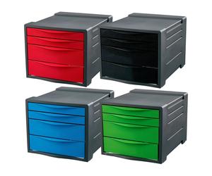 Esselte 2 Grands Et Petits Tiroirs Europost Buc Assorti