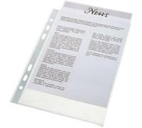 Esselte Pochettes perforées 23782 – A5 transparent – Sachet de 100