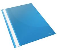 Esselte 28322 VIVIDA Chemises à lamelle A4 en plastique capacité 160 feuilles Bleu Clair