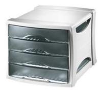 Esselte 28453 Boîte à archives Bleu, Translucide Bleu G